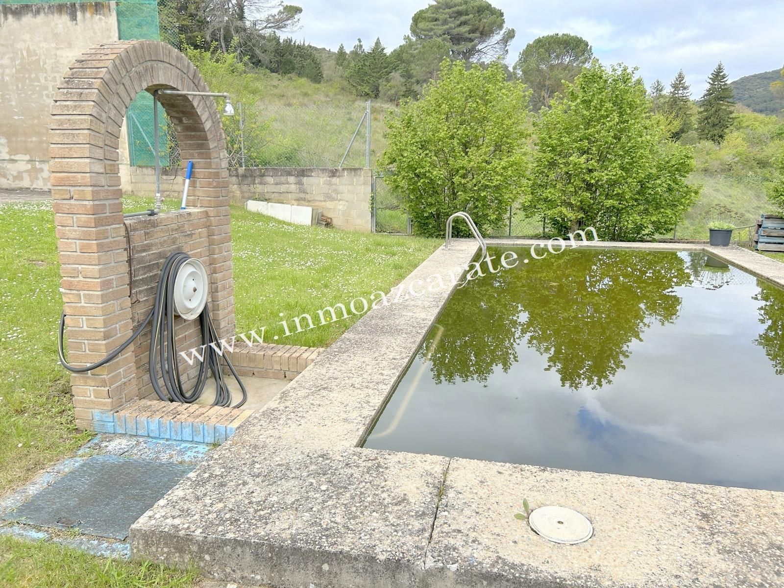 Schwimmbecken von Country house zum verkauf in Estella / Lizarra mit Privatgarten, Terrasse und Schwimmbad