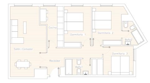 Foto 2 de Pis en venda a Madrid Kalea, Aranbizkarra, Araba - Álava