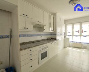 Kitchen of Flat for sale in Oviedo   with Heating, Parquet flooring and Storage room