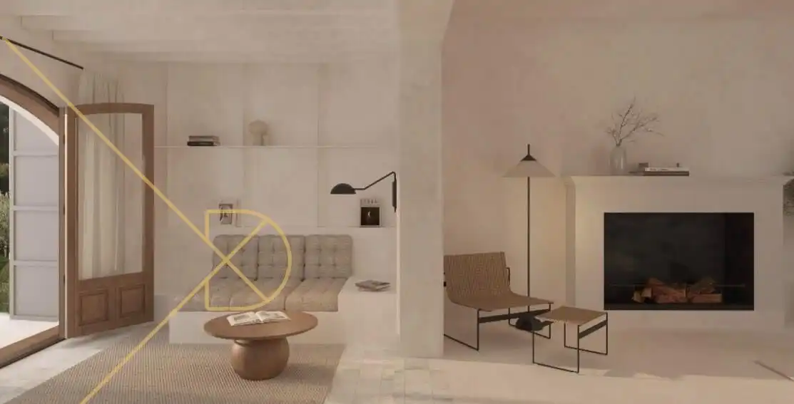 Sala de estar de Casa o chalet en venta en Palafrugell con Calefacción, Jardín privado y Terraza