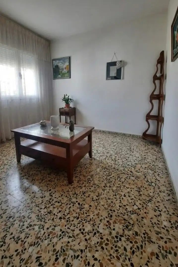 Sala d'estar de Pis en venda en Ponferrada amb Jardí privat, Terrassa i Moblat