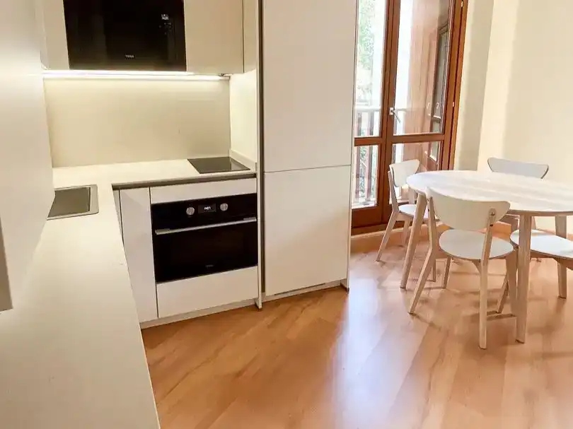Küche von Wohnung zur Miete in Sallent de Gállego mit Balkon