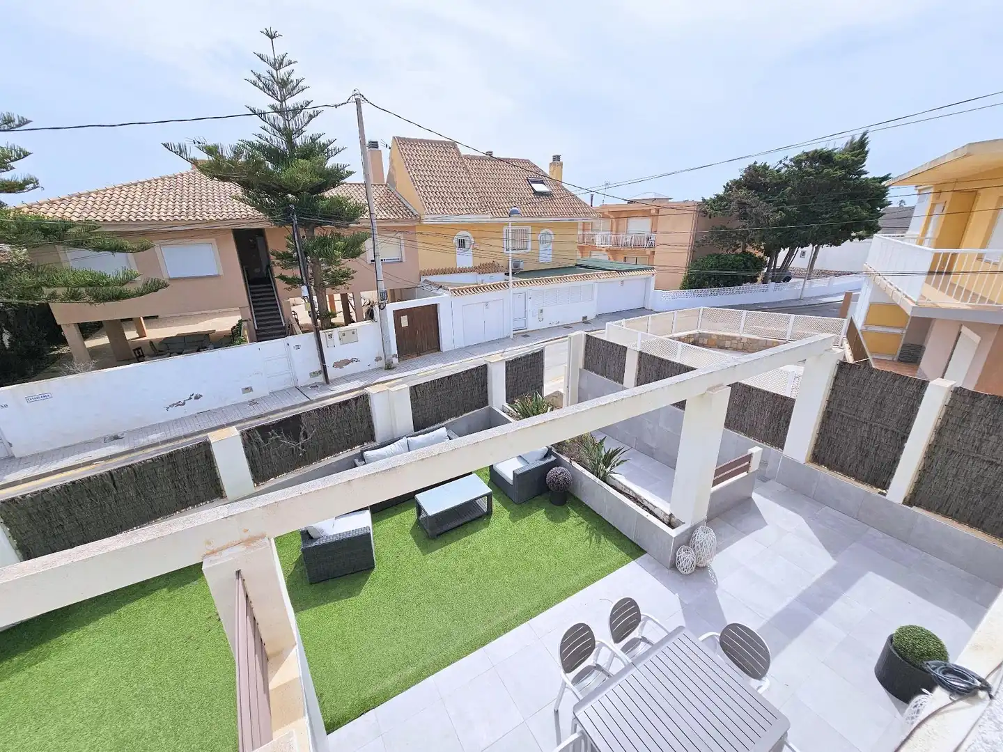 Terrassa de Casa o xalet de lloguer en Cartagena amb Terrassa