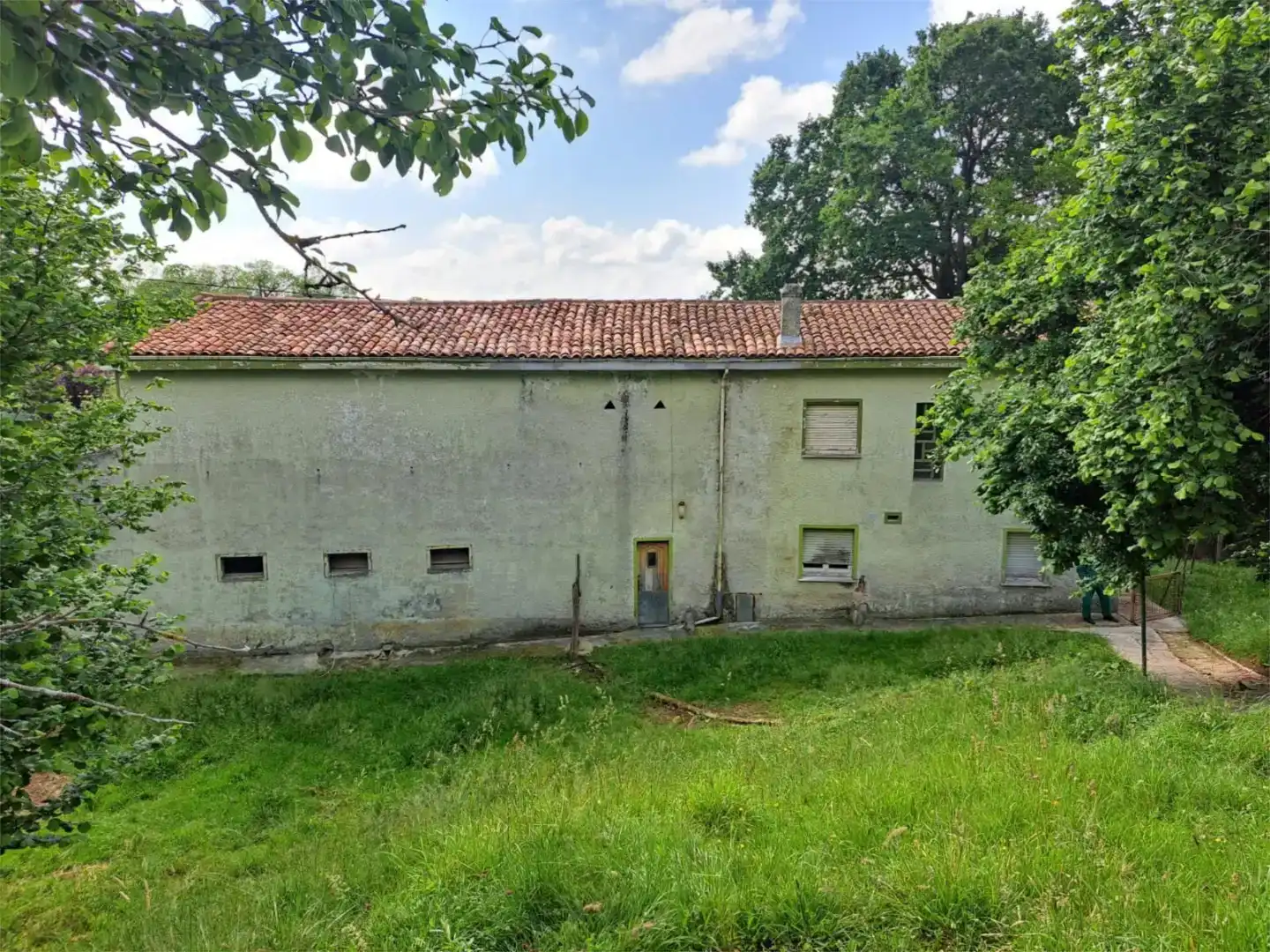 Vista exterior de Casa o chalet en venta en Siero con Balcón
