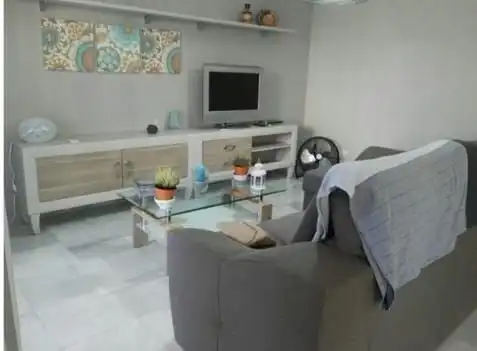Living room of Flat for rent in Algeciras  with Air Conditioner and Furnished