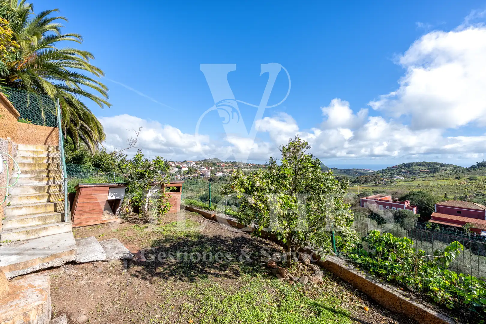 Jardí de Casa adosada en venda en Santa Brígida amb Aire condicionat, Jardí privat i Terrassa