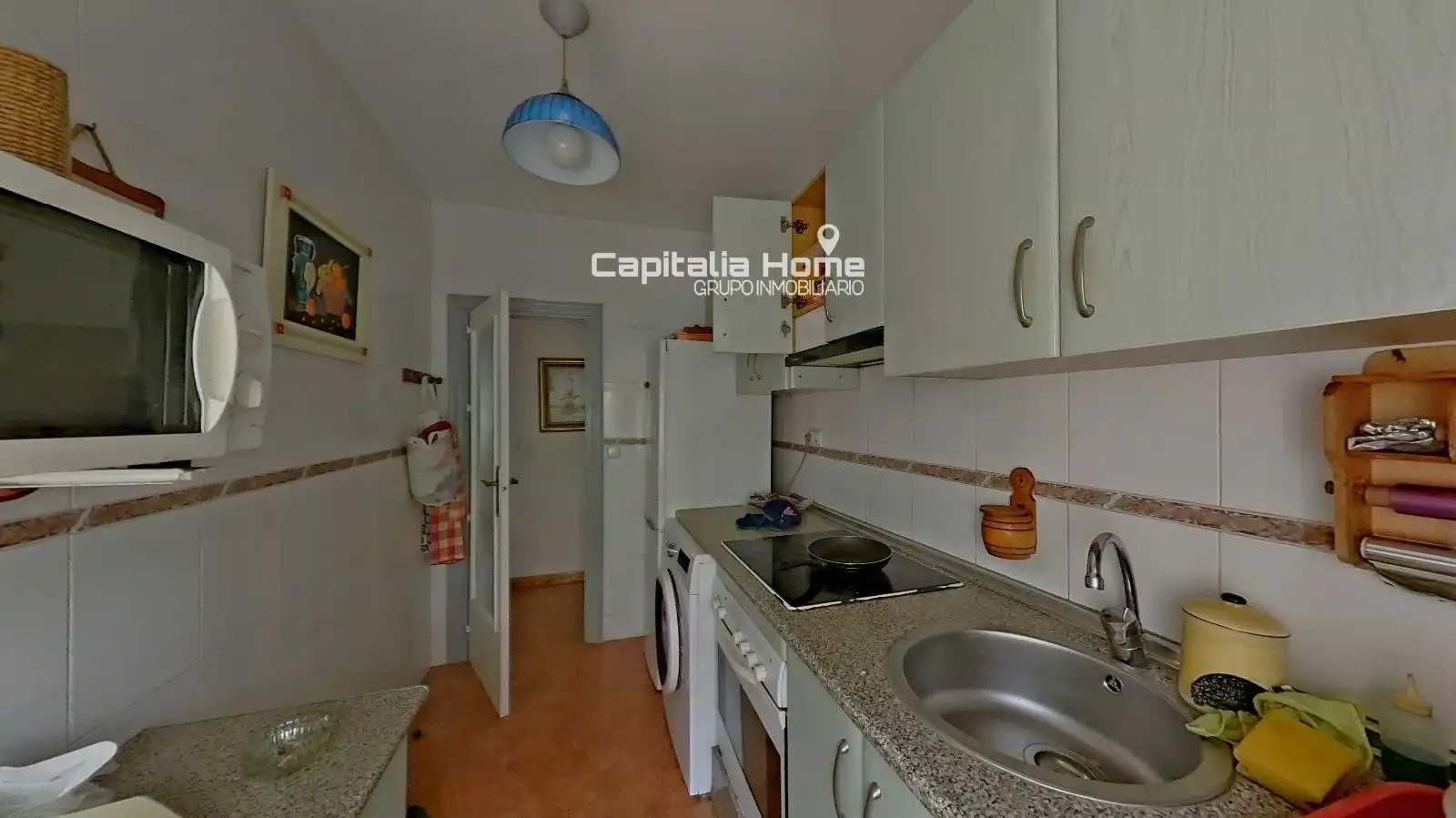 Cocina de Piso en venta en Alicante / Alacant con Aire acondicionado, Calefacción y Amueblado