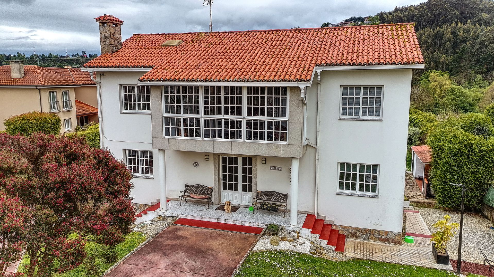 Exterior view of House or chalet for sale in Culleredo  with Heating, Private garden and Terrace