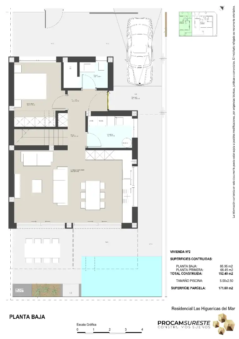Chalet de obra nueva con piscina en venta en El Mojón, imagen 3