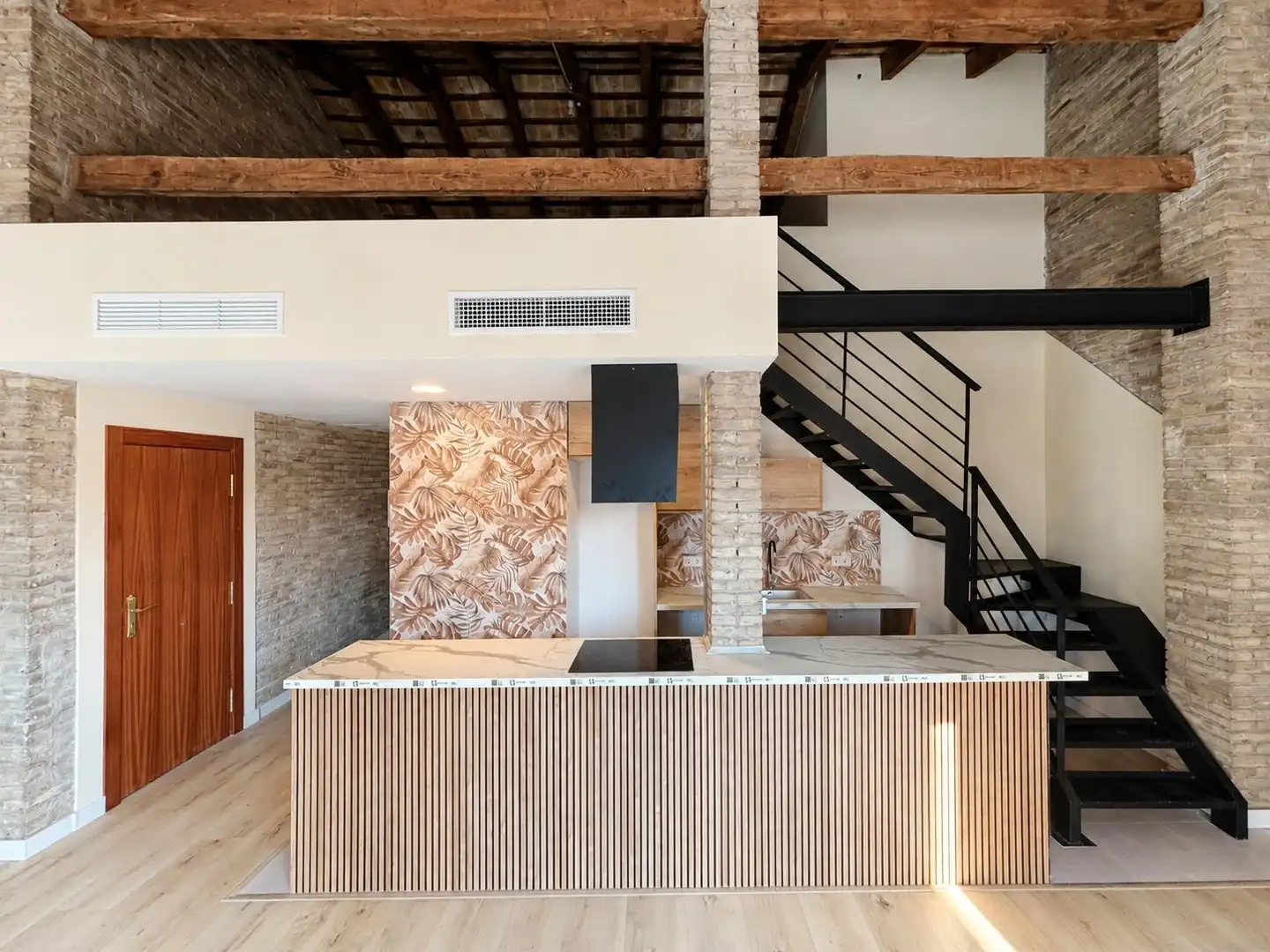 Cocina de Ático en venta en Valencia con Aire acondicionado, Calefacción y Parquet