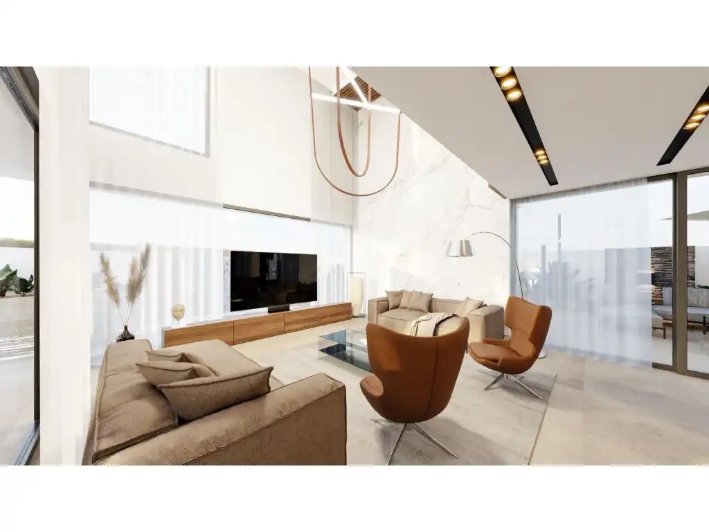 Sala de estar de Casa o chalet en venta en Orihuela con Aire acondicionado, Jardín privado y Piscina