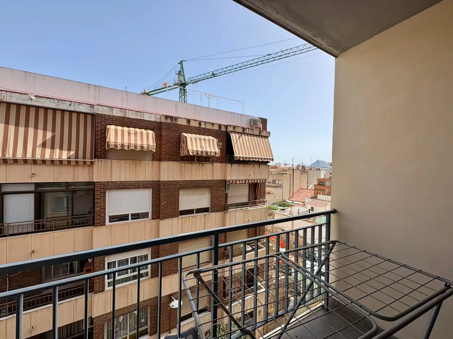 Terraza de Piso de alquiler en San Vicente del Raspeig / Sant Vicent del Raspeig con Amueblado, Lavadora y Microondas