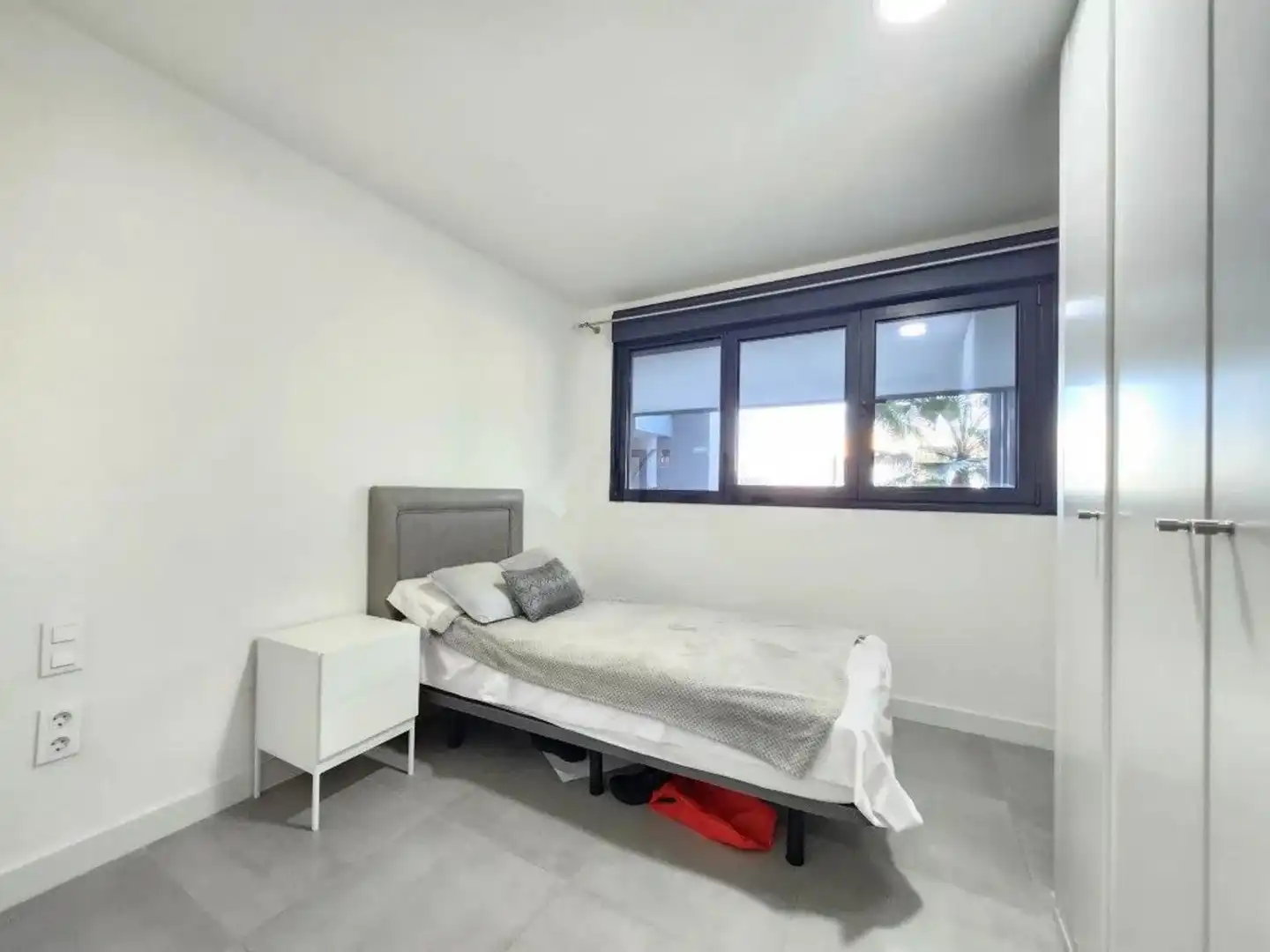 Bedroom of Apartments for rent in Estepona  with Air Conditioner, Heating and Sauna