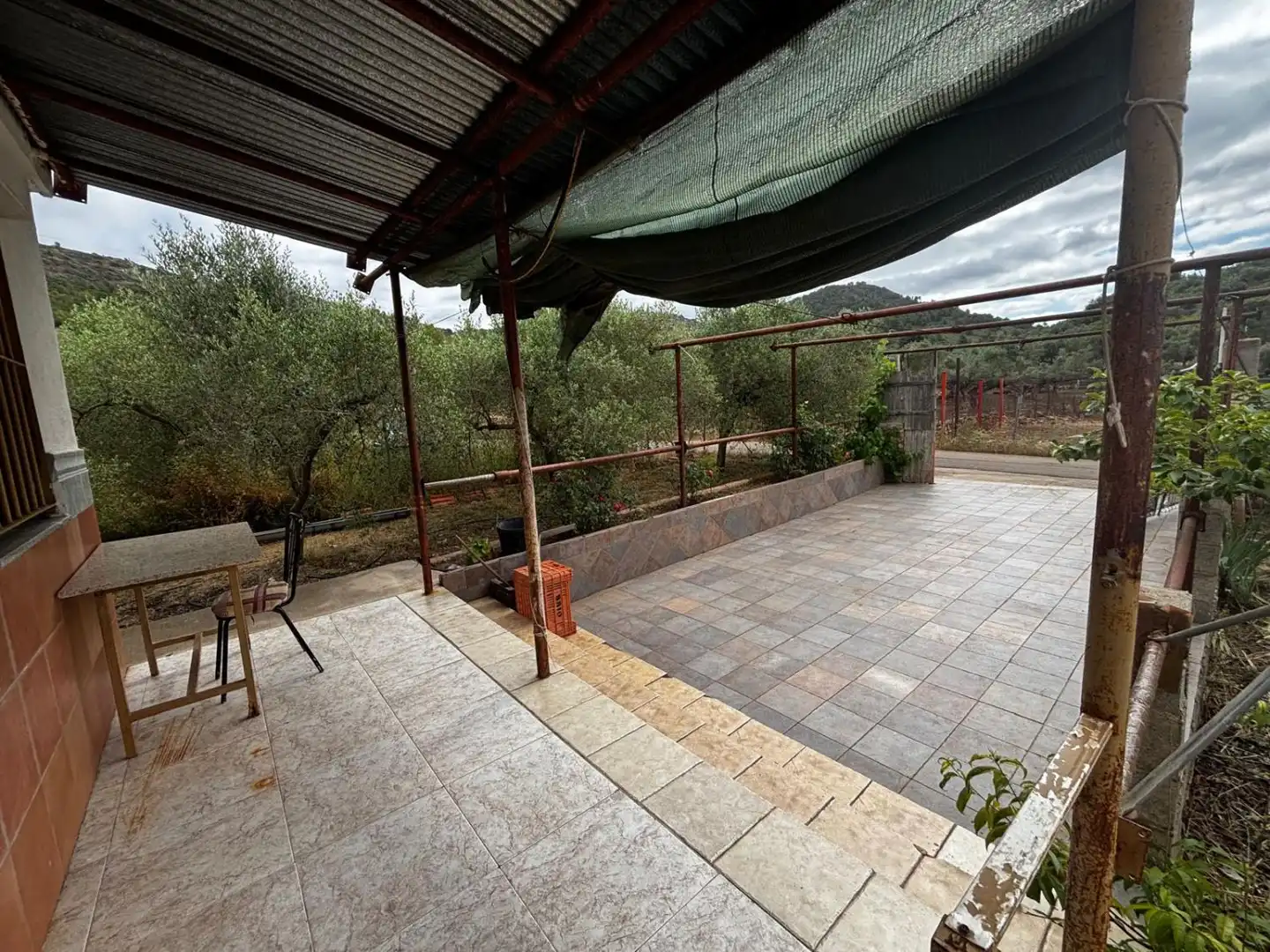 Terrassa de Casa o xalet en venda en Azuébar amb Terrassa