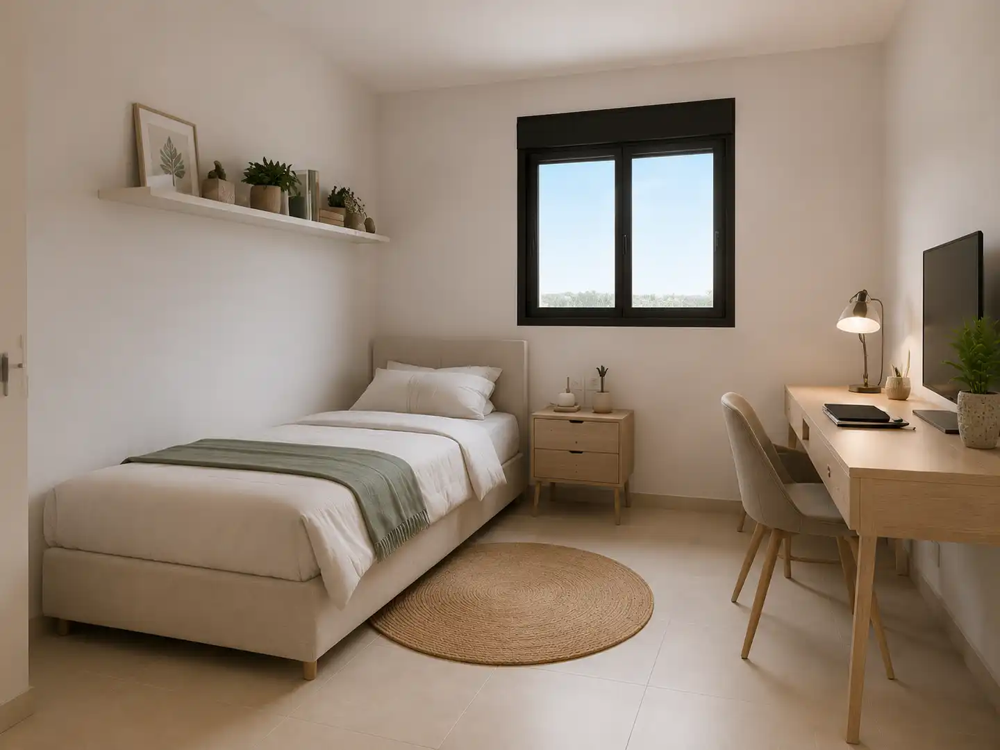 Habitación de Casa adosada en venta en Águilas con Aire acondicionado, Terraza y Piscina