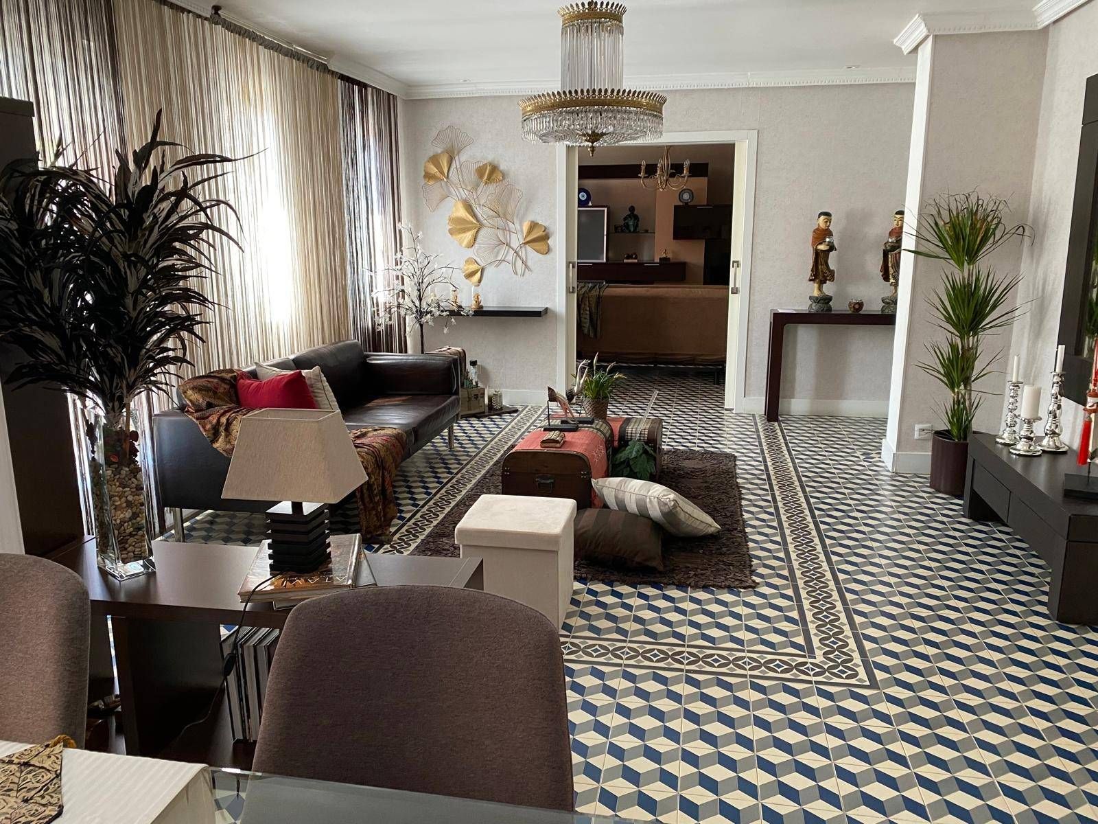 Sala d'estar de Pis en venda en San Agustín del Guadalix amb Calefacció, Jardí privat i Terrassa