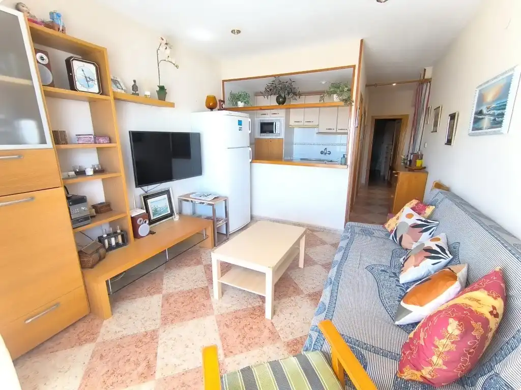 Wohnzimmer von Wohnung zum Verkauf in Bellreguard mit Balkon und Gemeinschaftspool