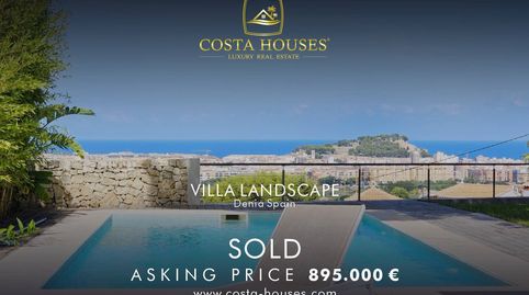 ᑕᑐ VILLA LANDSCAPE  MODERNA VILLA con vistas panorámicas al Mar en Denia, Costa Blanca España