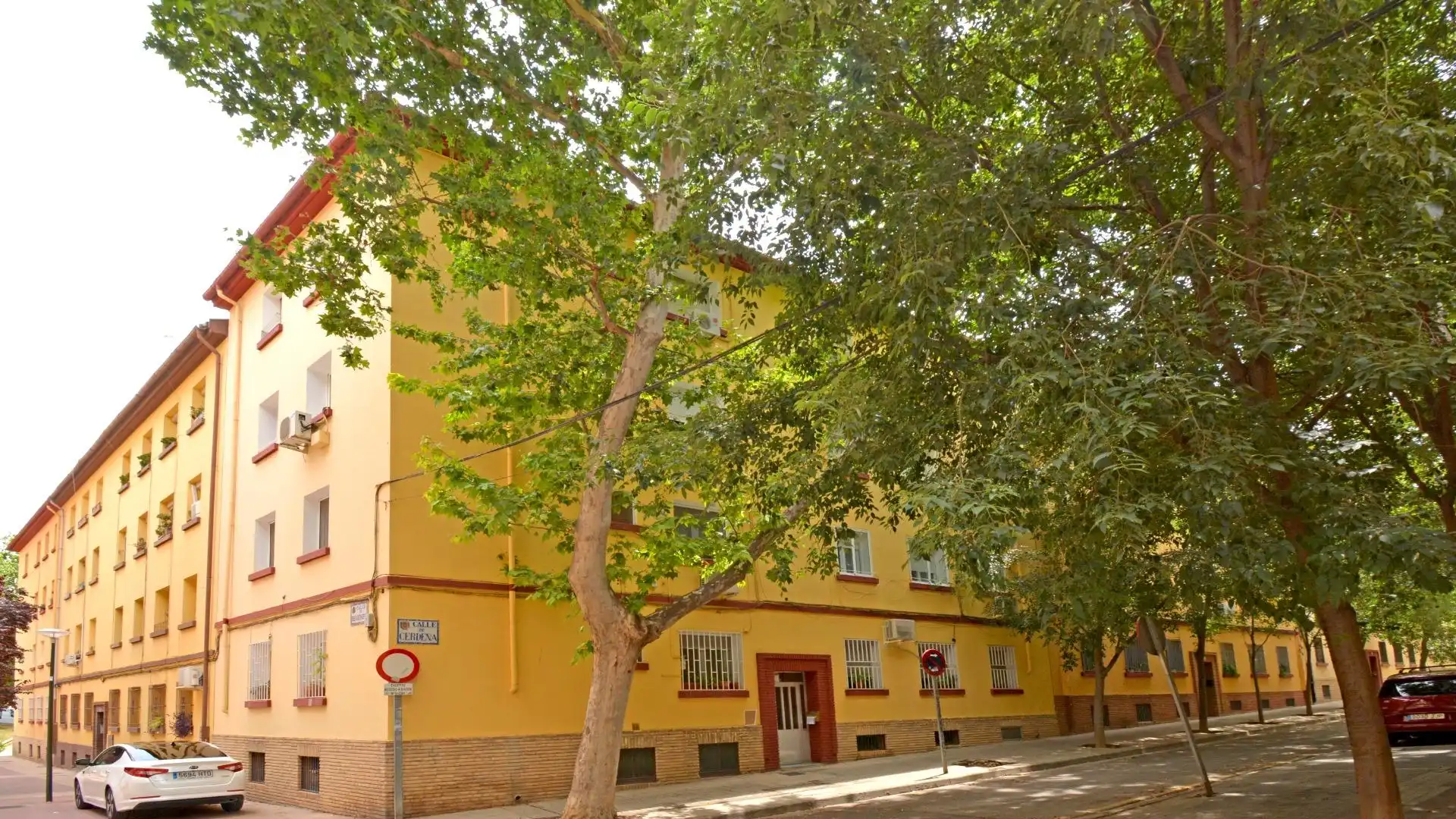Vista exterior de Piso de alquiler en  Zaragoza Capital con Aire acondicionado, Calefacción y Amueblado