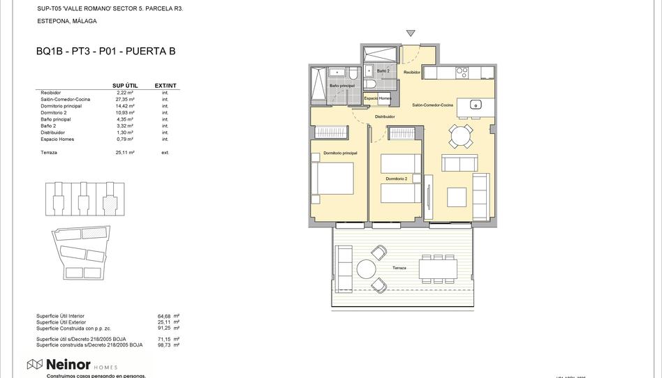 Photo 1 from new construction home in Flat for sale in   Calle Villa Borguese, Valle Romano Golf, Málaga