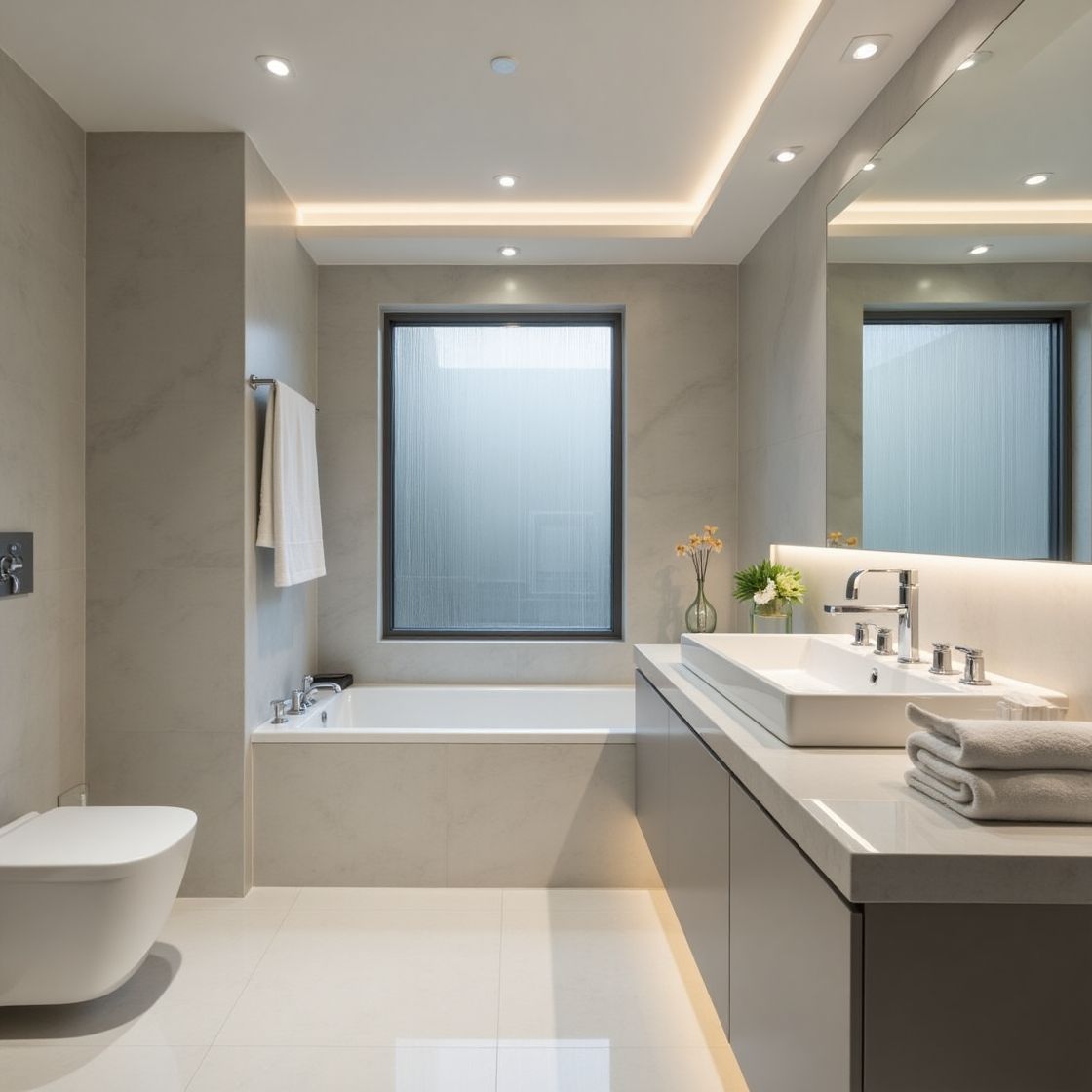 Bathroom of Attic to rent in  Valencia Capital  with Air Conditioner, Heating and Terrace