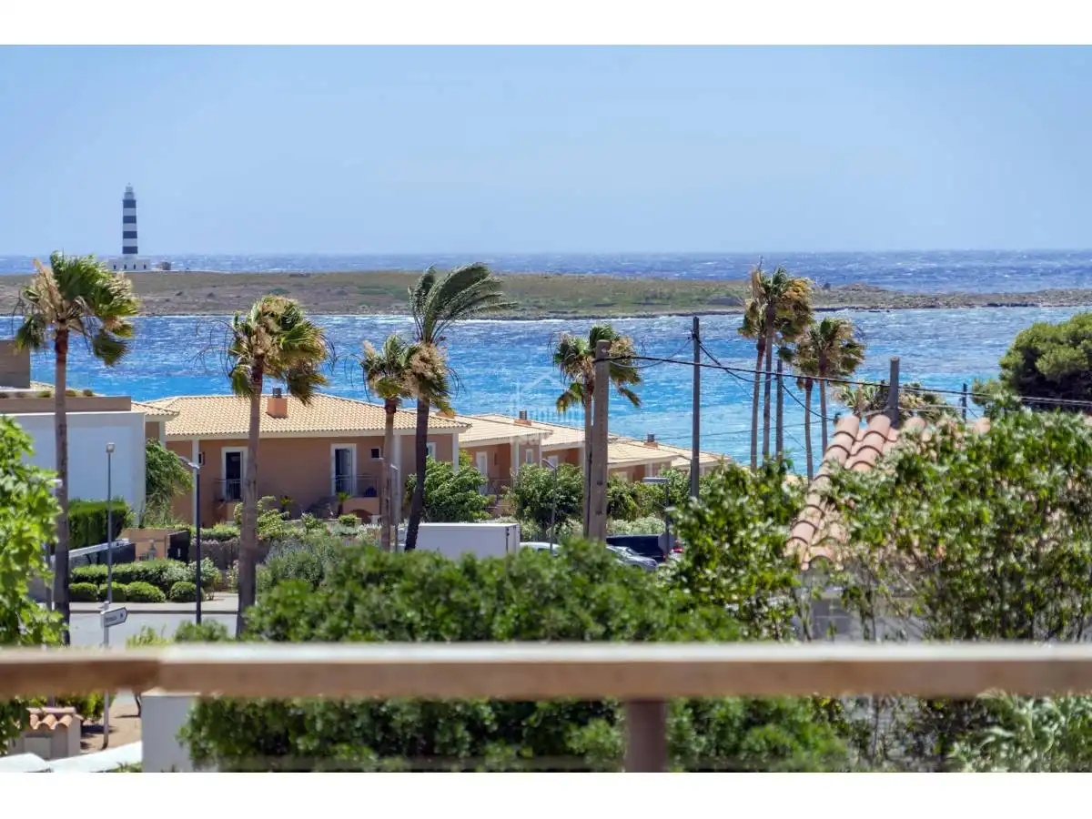 Vista exterior de Casa o chalet en venta en Sant Lluís con Jardín privado, Terraza y Piscina