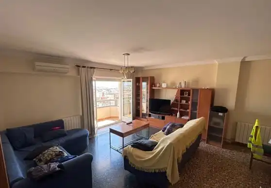 Living room of Flat for sale in  Valencia Capital  with Air Conditioner, Heating and Terrace
