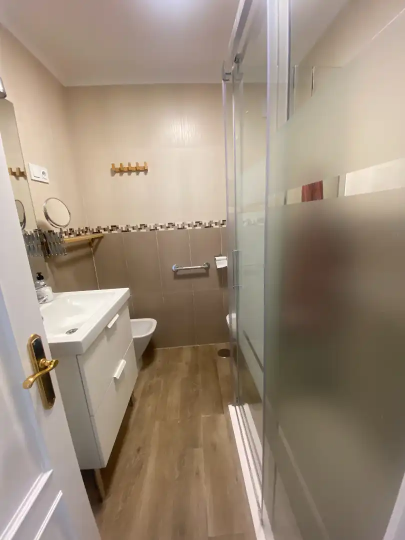 Bathroom of Flat for rent in Málaga  with Terrace, Furnished and Washing machine