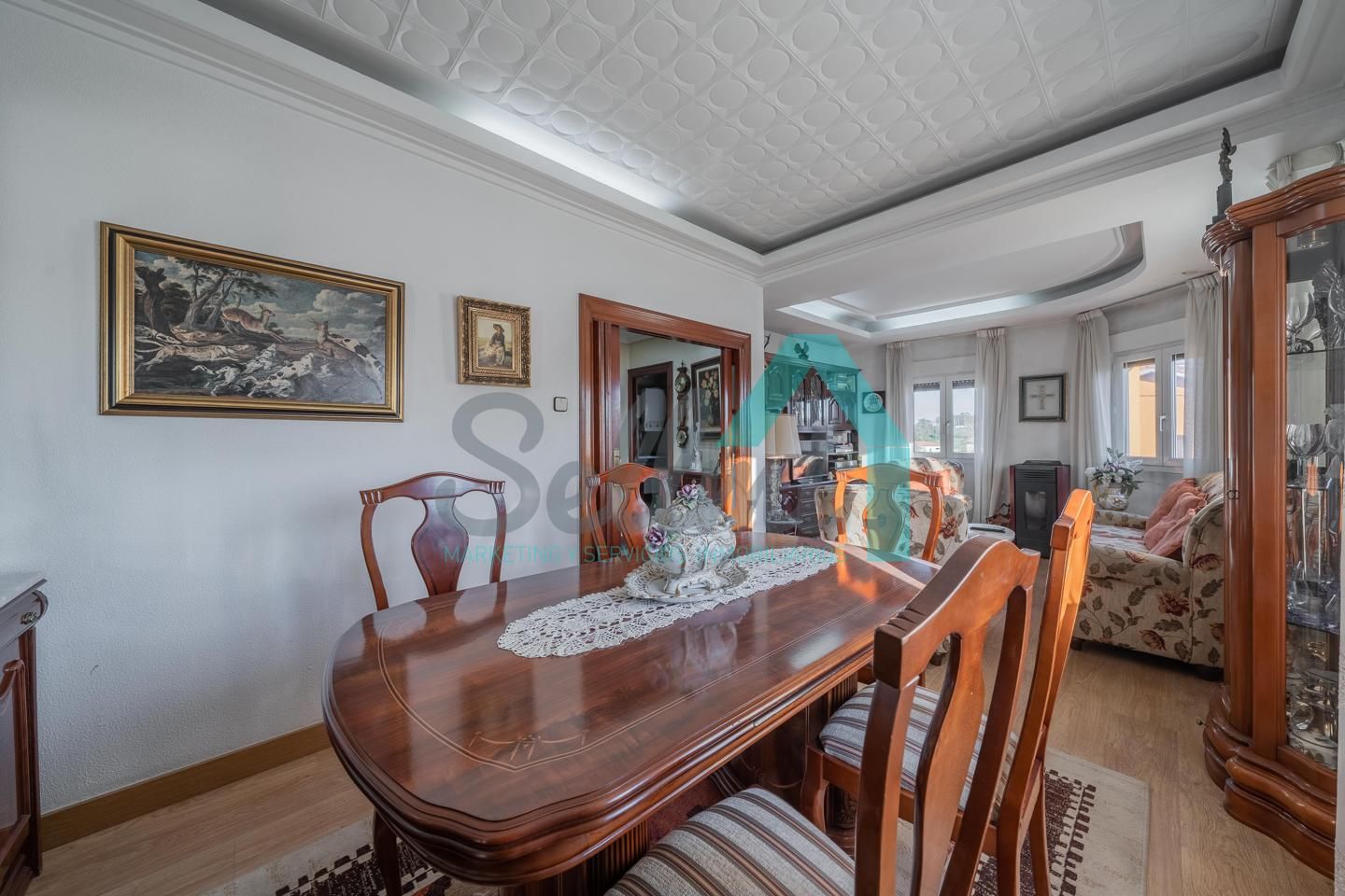 Dining room of Flat for sale in Siero  with Heating and Private garden
