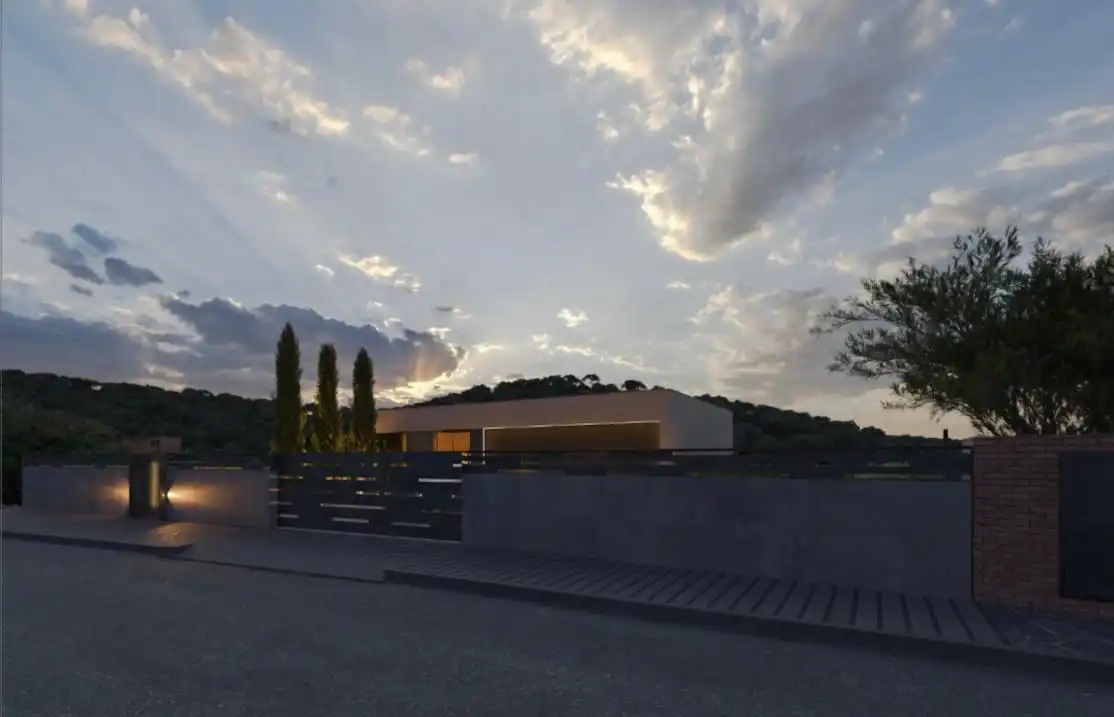 Vista exterior de Casa o chalet en venta en Arenys de Mar con Aire acondicionado, Calefacción y Jardín privado