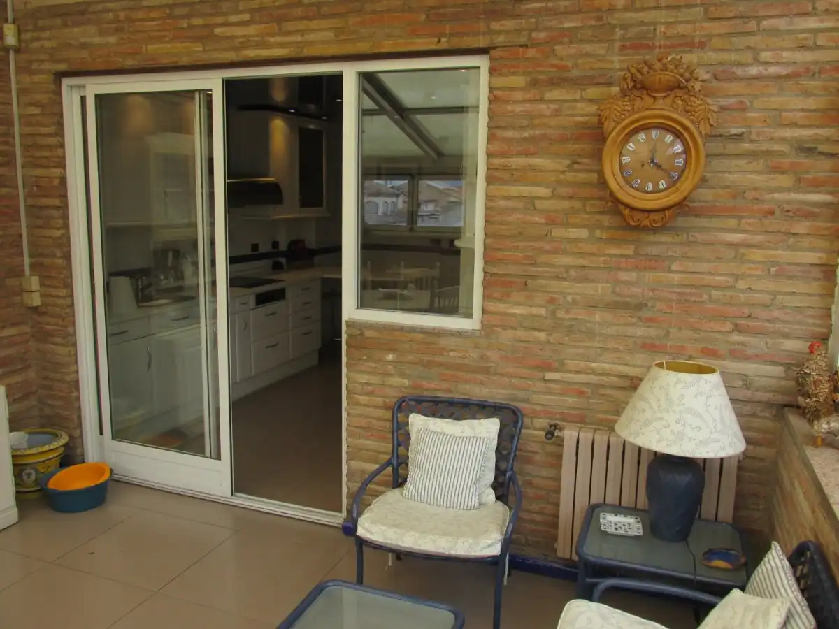 Kitchen of Attic for sale in  Logroño  with Air Conditioner, Heating and Terrace