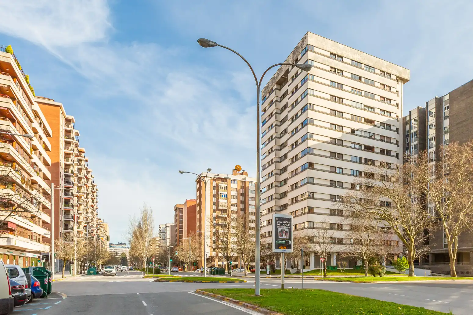 Vista exterior de Piso en venta en  Pamplona / Iruña con Calefacción, Parquet y Trastero