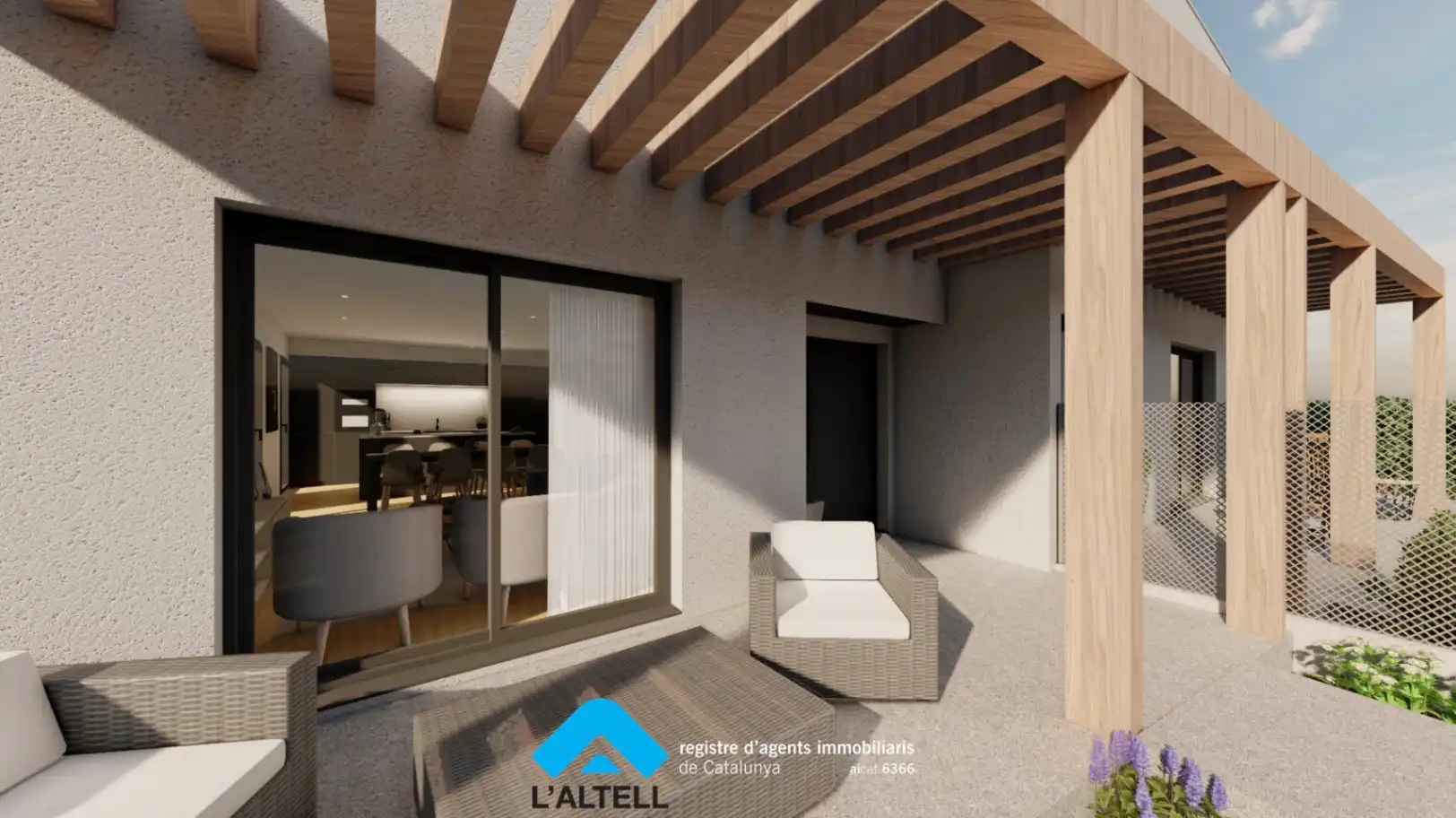 Terrassa de Casa o xalet en venda en L'Ametlla del Vallès amb Aire condicionat, Calefacció i Jardí privat