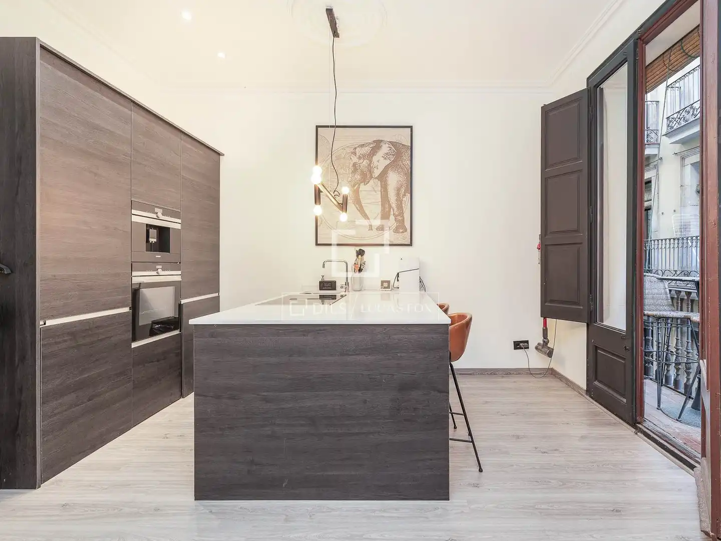 Cocina de Piso en venta en Barcelona con Aire acondicionado, Calefacción y Terraza