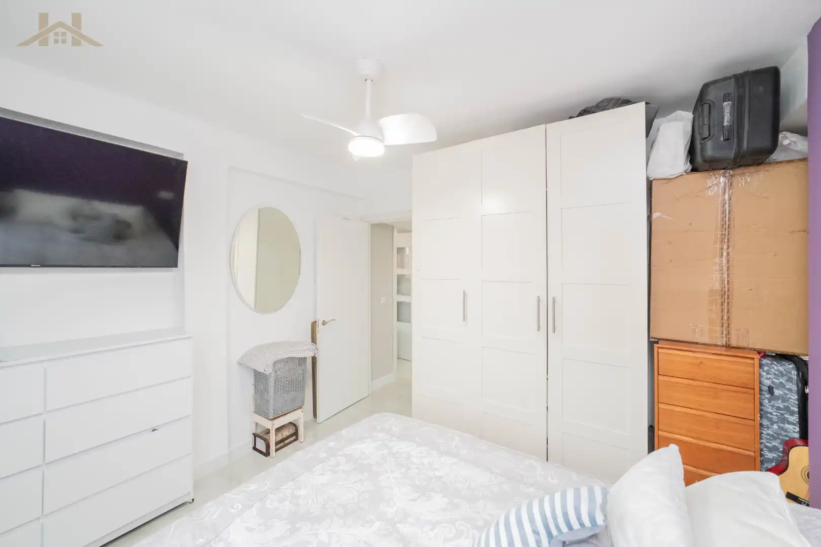 Bedroom of Flat for sale in Parla  with Air Conditioner and Swimming Pool
