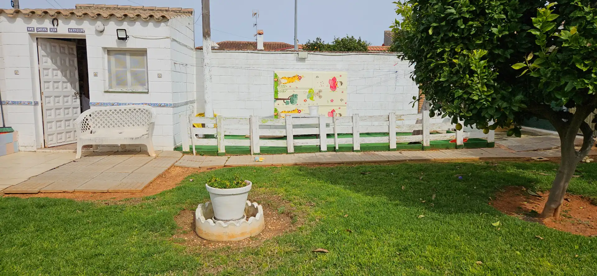 Jardí de Casa o xalet en venda en Chiclana de la Frontera amb Aire condicionat, Calefacció i Jardí privat