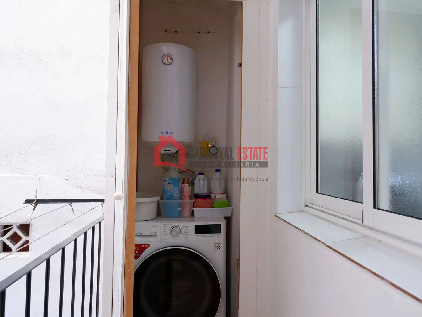 Terraza de Apartamento en venta en Valencia con Aire acondicionado y Balcón