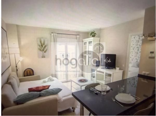 Sala d'estar de Pis de lloguer en  Sevilla Capital amb Aire condicionat i Moblat