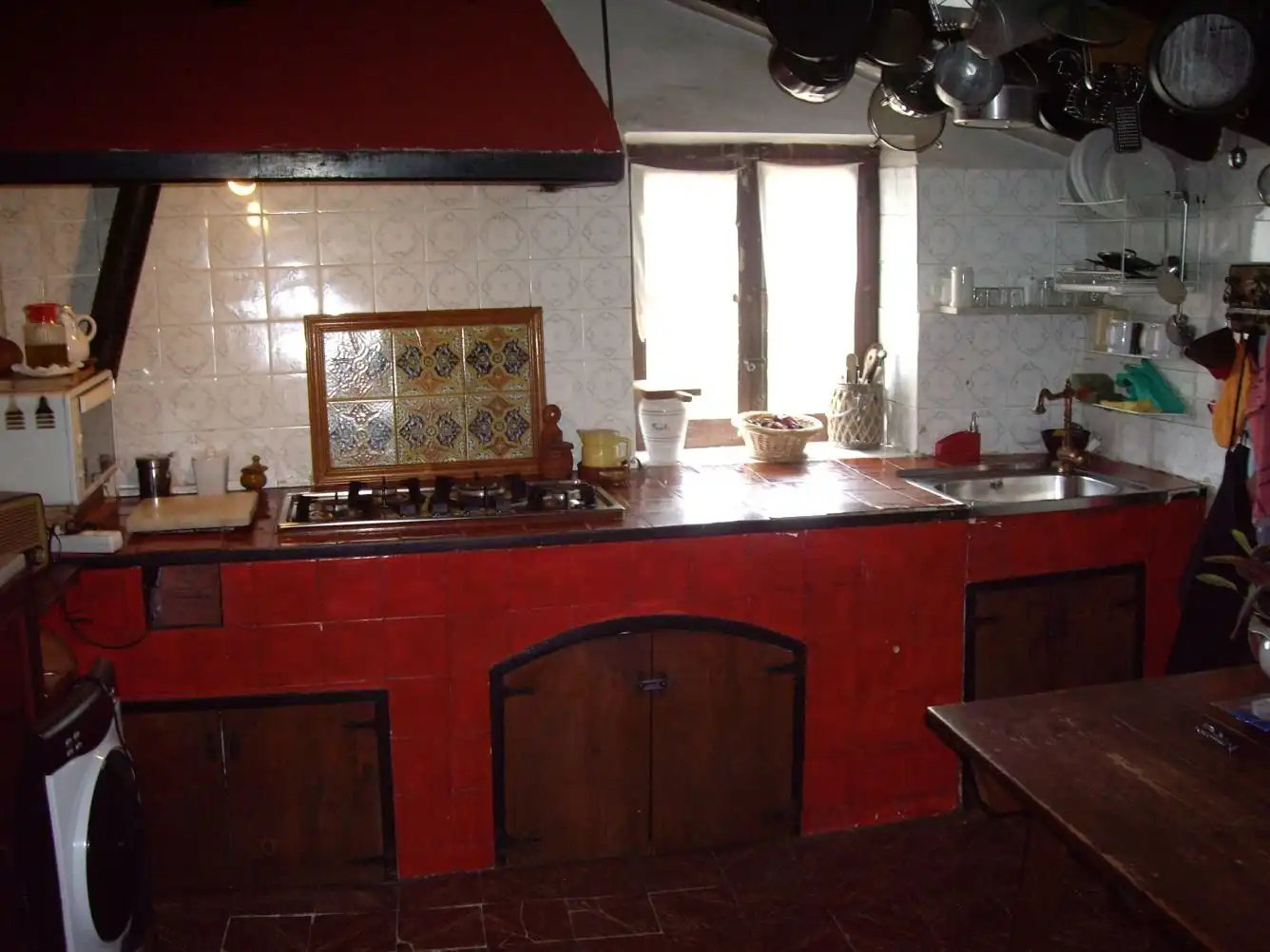 Cuina de Finca rústica en venda en Alicante / Alacant amb Jardí privat, Terrassa i Traster