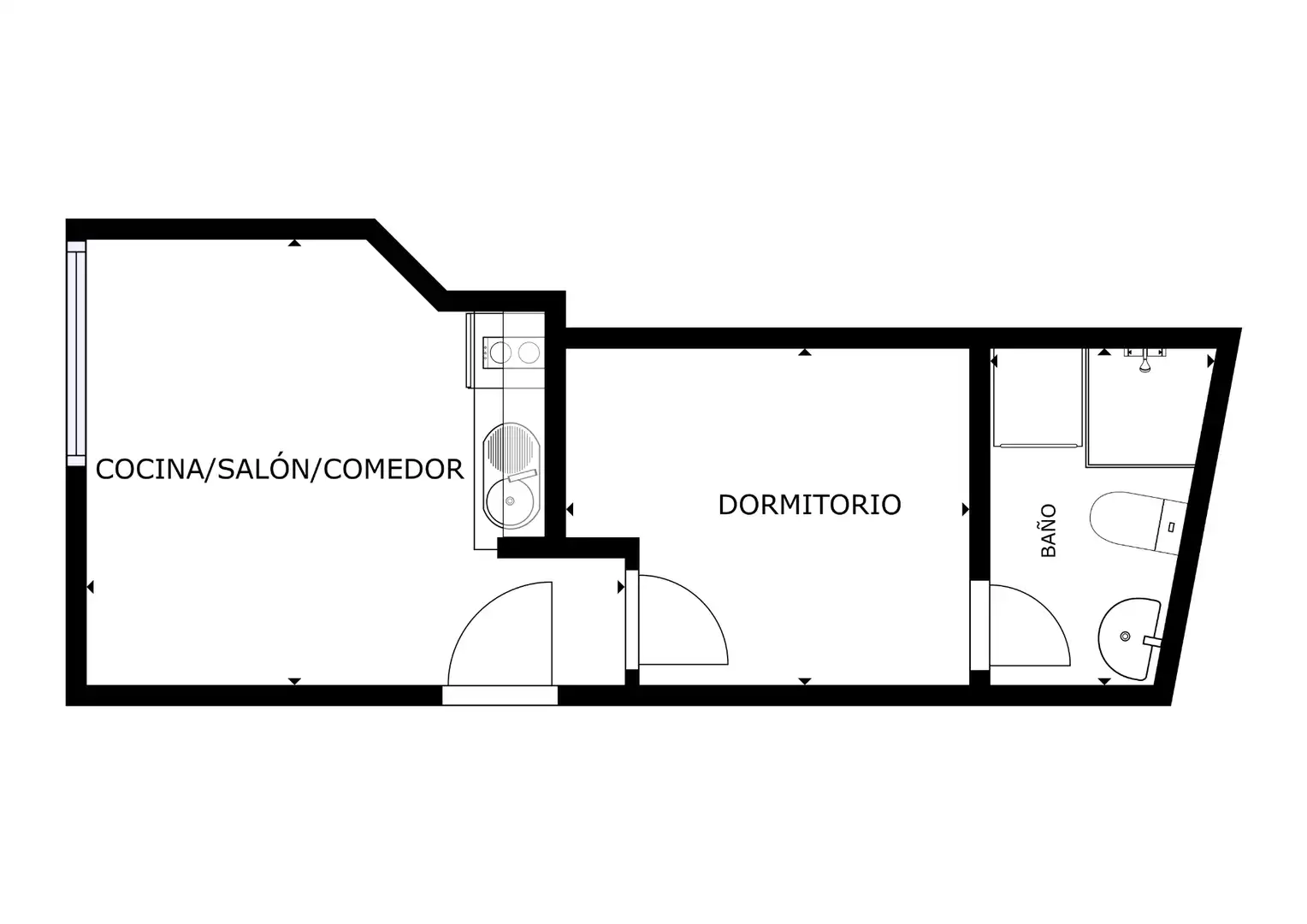 Piso en venta en Málaga con Aire acondicionado, Calefacción y Amueblado
