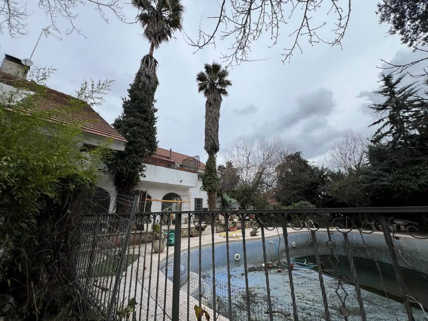 Piscina de Casa o chalet en venta en Villanueva de la Cañada con Jardín privado, Terraza y Piscina