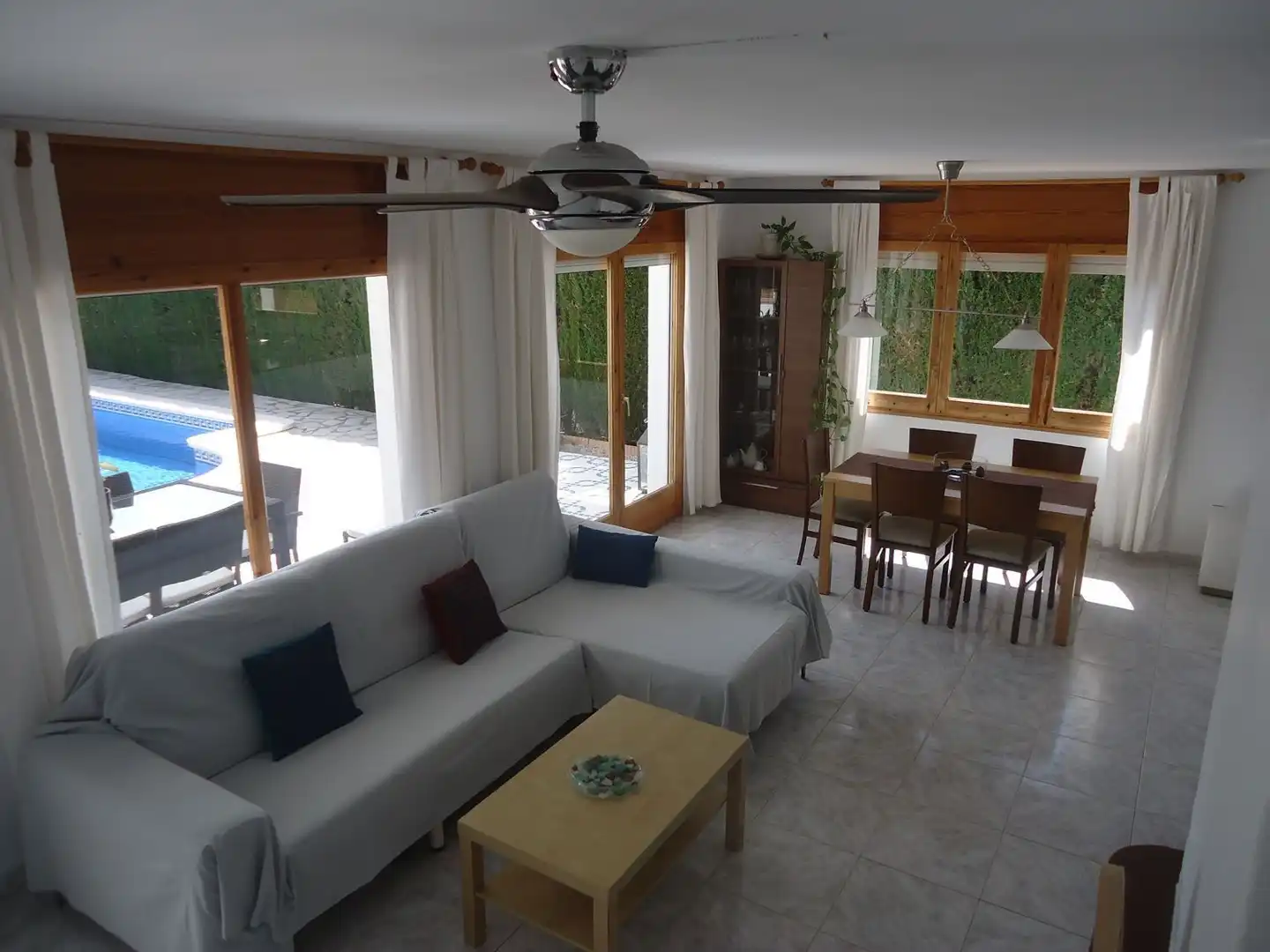 Sala d'estar de Casa o xalet en venda en L'Ametlla de Mar  amb Jardí privat, Terrassa i Traster