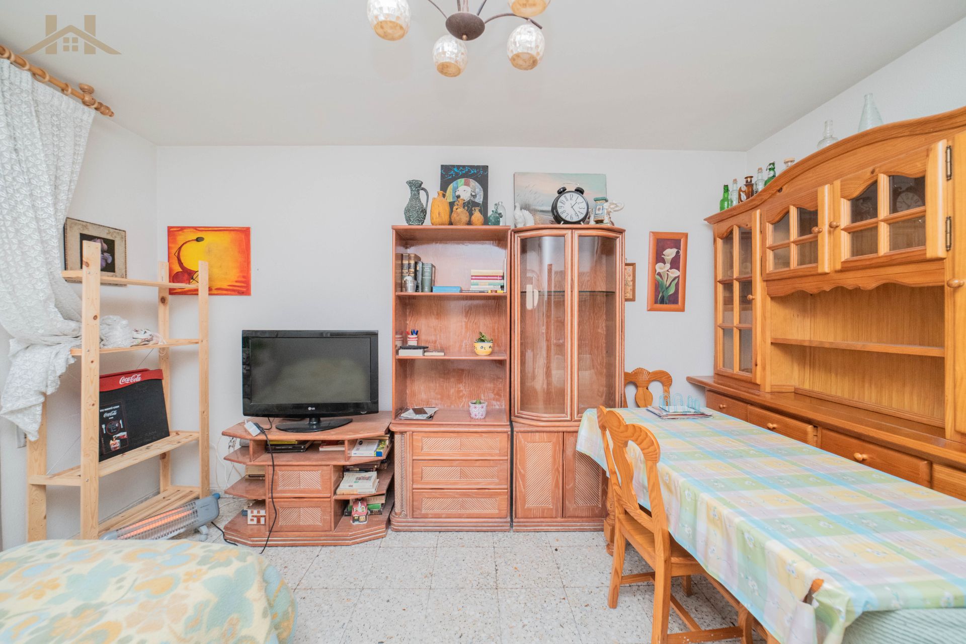 Sala d'estar de Pis en venda en El Tiemblo  amb Terrassa