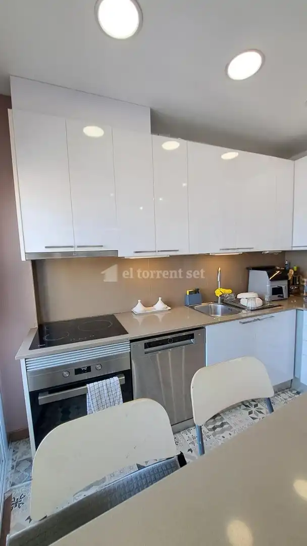 Cuina de Pis en venda en Mataró amb Aire condicionat, Parquet i Balcó