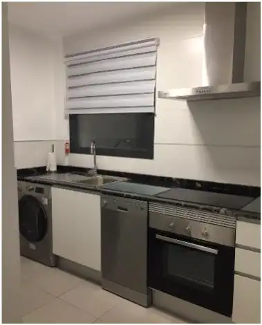 Cocina de Piso de alquiler en Sevilla con Aire acondicionado y Calefacción