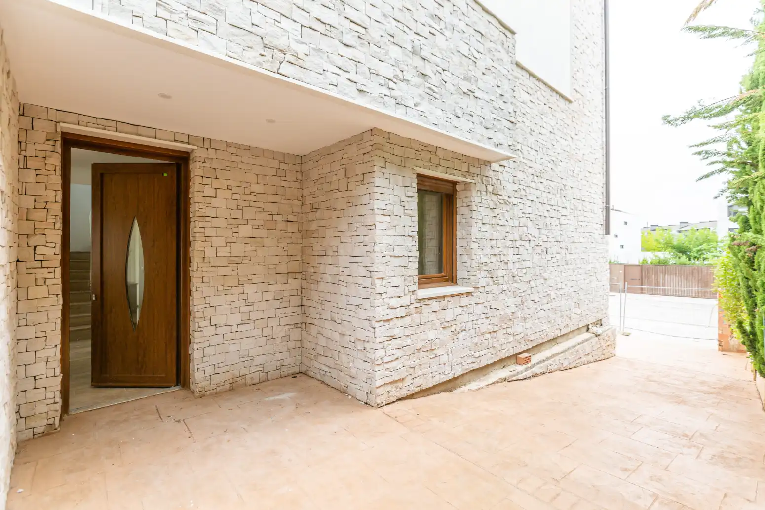 Vista exterior de Casa o xalet en venda en Galar amb Calefacció, Jardí privat i Terrassa
