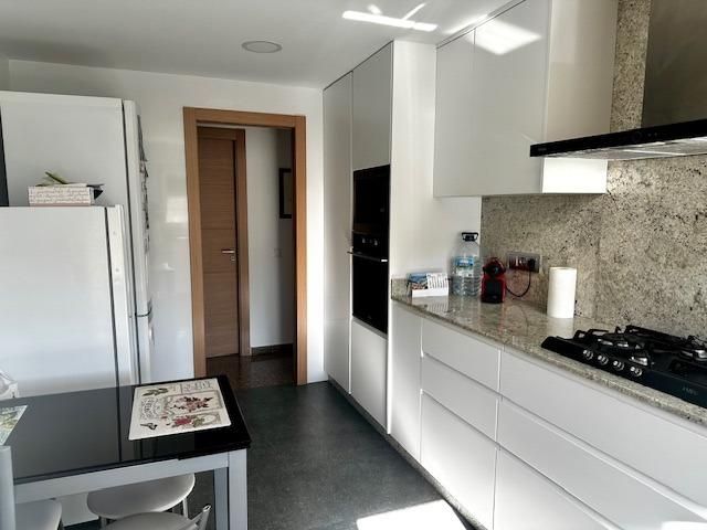 Kitchen of Flat for sale in  Valencia Capital  with Air Conditioner, Private garden and Balcony