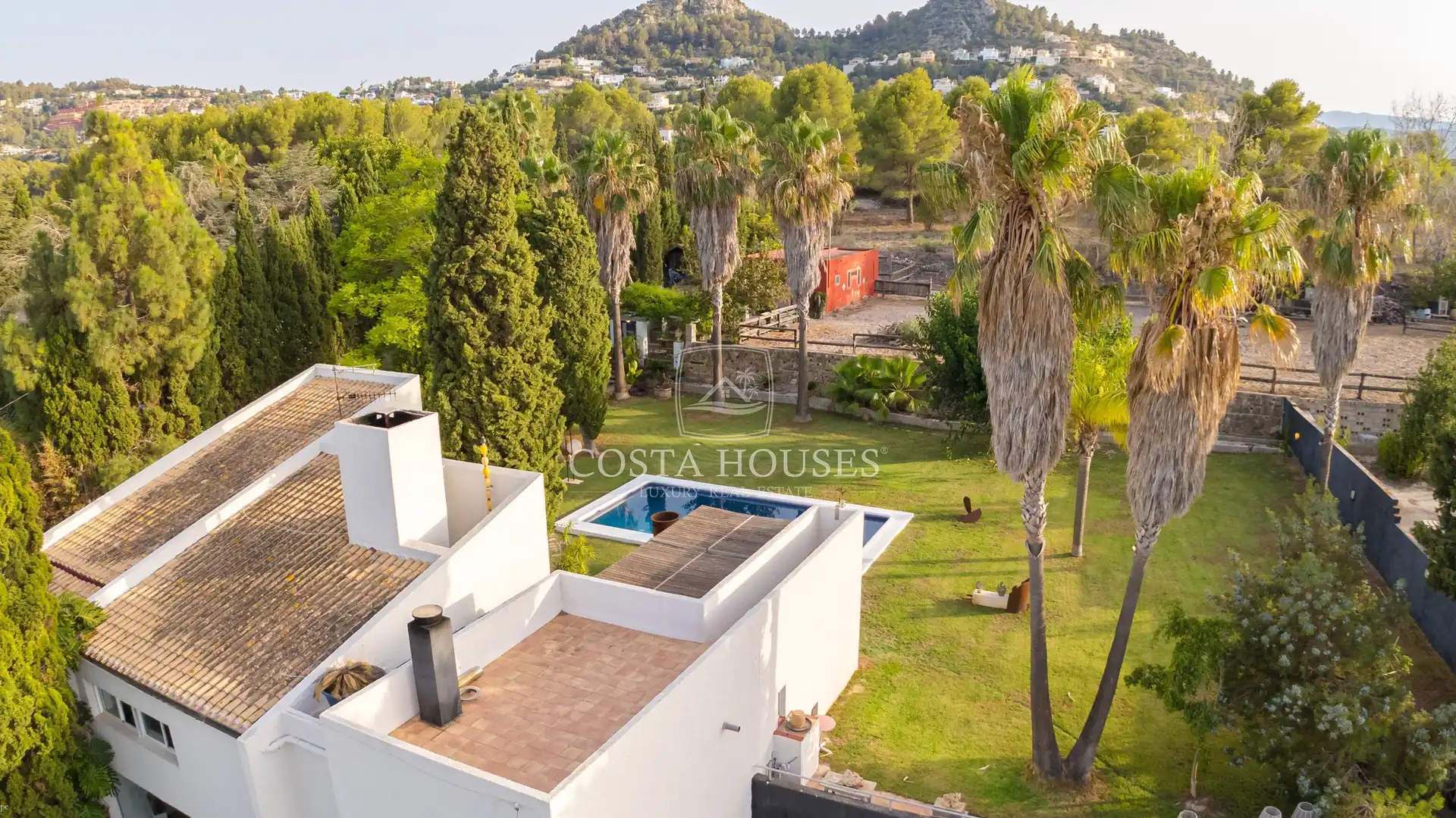 Vista exterior de Casa o chalet en venta en Pedreguer con Jardín privado, Terraza y Trastero