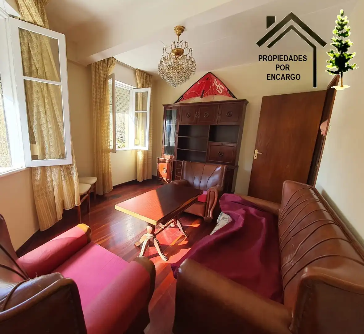 Sala de estar de Casa o chalet en venta en Moaña