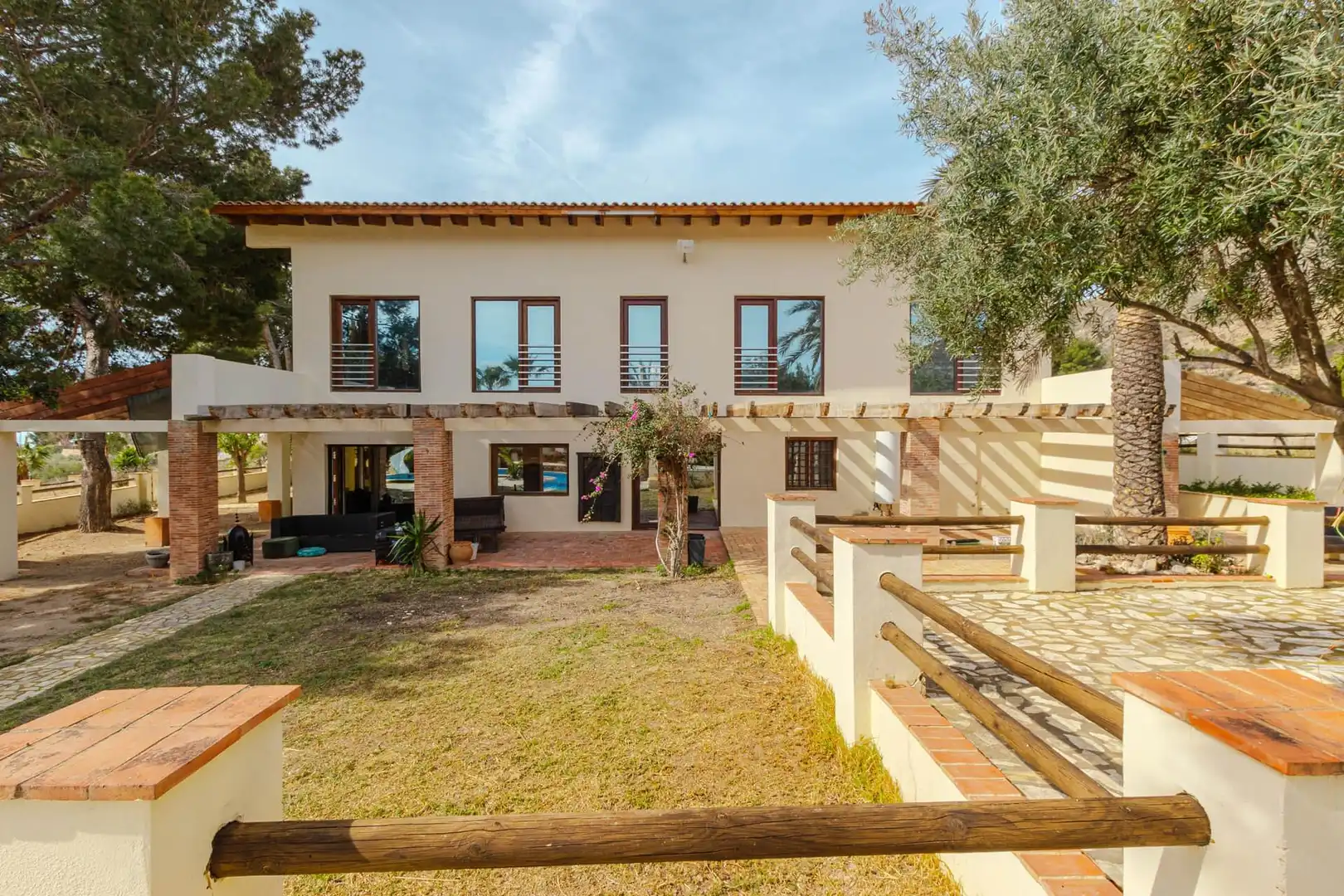 Vista exterior de Finca rústica en venta en Aigües con Calefacción, Jardín privado y Terraza
